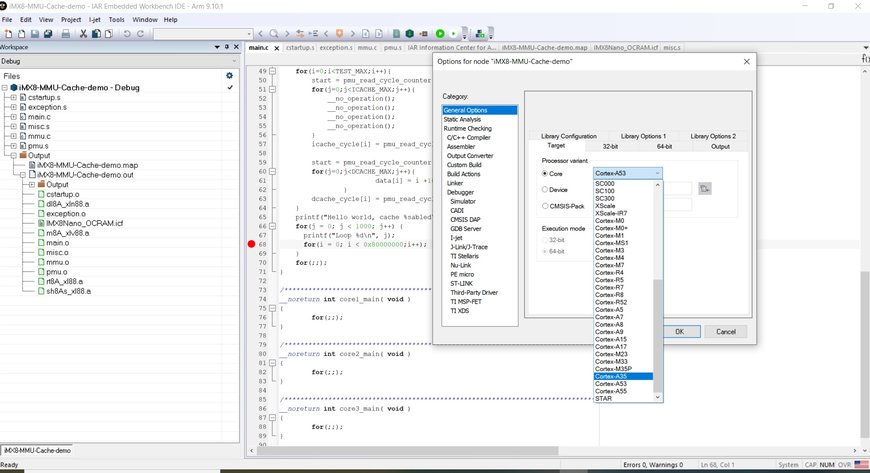 IAR Systems führt Unterstützung von 64-Bit-Arm-Cores in führenden Embedded-Entwicklungstools ein